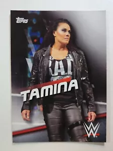 2016 Topps WWE Women's Divas Revolution 〜 #36 TAMINA - Picture 1 of 2