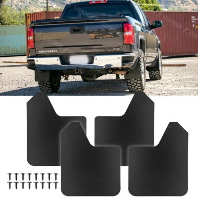 Rally Mud Flaps Splash Guard Wide Mudguard for GMC SIERRA 1500 2500 YUKON SAFARI - Image 1 of 4