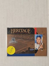 2005 Donruss Diamond Kings Duke Snider Heritage Collection Insert Card  
