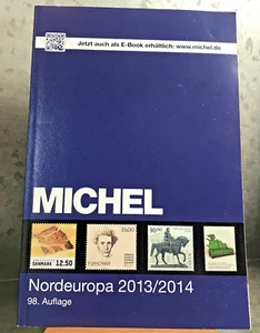 Michel Nordeuropa 2013/2014 Catalog 5 98. Auflage in German VG+ Cond 989 pg - Picture 1 of 14