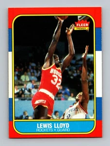1986-87 Fleer #65 Lewis Lloyd NM to NM-MT+ Vintage Basketball Card - Picture 1 of 2