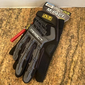 Mechanix Wear M-Pact Gloves Black Men's Size Medium Touchscreen Capable Xrd - Picture 1 of 6