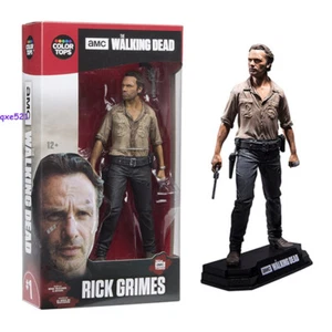 The Walking Dead Rick Grimes Negan Daryl Dixon Action Figures Model Toys Collect - Picture 1 of 7