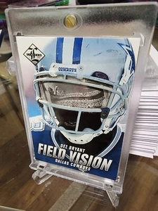 2013 Limited Dez Bryant rare Field Vision Insert *Y23 - Picture 1 of 2