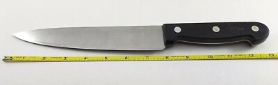 Cuchillo de Chef Profesional Sabatier De Colección 8", Bloque de Cuchillo 6 Ranuras, Varilla de Afilar Foto 1 de 4