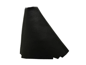 Black Stitch Fits FORD C-MAX II (2010-2015) Gear Gaiter 100% Leather - Picture 1 of 1