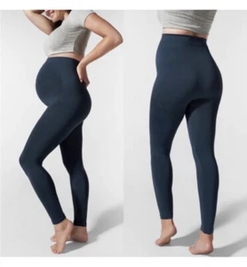 BLANQI Everyday Maternity Belly Support Leggings Storm Grey Size XL - Picture 1 of 5