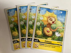 x4 Frimon BT8-003 U Playset Digimon TCG - Bild 1 von 2