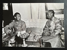 👍 1955 CHINA TIBET  14TH DALAI LAMA & PANCHEN LAMA ORIGINAL PRESS PHOTO 达赖与潘辰喇嘛