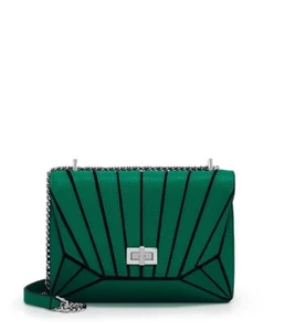 Henri Bendel Green BIJOUX CHAIN PARTY BAG NWT - Picture 1 of 8