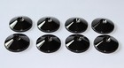 Isolation Floor Protector Speaker & Subwoofer Spike Shoes Pads (x8) Nickel Black