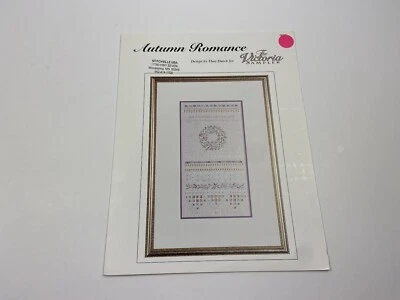 The Victoria Sampler Autumn Romance Counted Cross Stitch Pattern - Image 1 of 3