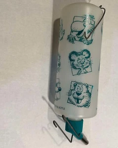 Vintage Hartz Wasserkäfig Plastikflasche Tier Kaninchen Häschen Hamster Haustier - Bild 1 von 3