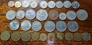 Lotto monete USA, Singapore, Hong Kong, Sierra Leone. Come da foto. - Foto 1 di 2