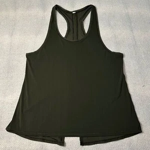 Camiseta sin mangas Lululemon Two with One para mujer talla 8 verde oliva camisa activa - Imagen 1 de 5