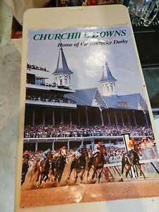 Churchill Downs Home Of The Kentucky Derby 1983 Poster Pre-owned - Picture 1 of 7