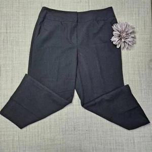 Sandro Women's Mid Rise Wide Black Dress Pants Size 12 - Picture 1 of 7