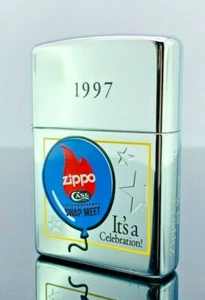 Zippo FeuerzeugIts a Celebration Zippo Swap Meet 1997 - Mint - Benzinfeuerzeug - Bild 1 von 8