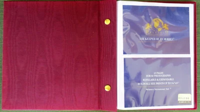 BEAUTIFUL  MELANNO FOLD-OUT PHOTO ALBUM-THE KEEPER OF MEMORIES (NEW) - Image 1 of 4