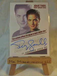 The Quotable Star Trek Deep Space Nine Autogrammkarte Terry Farrell Jadzia Dax - Bild 1 von 3