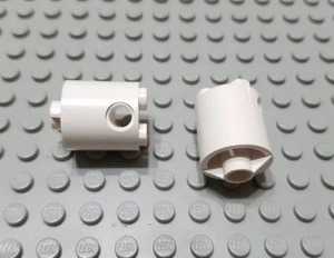 LEGO Lot of 2 White 2x2x2 Robot Body Brick Pieces - Picture 1 of 1