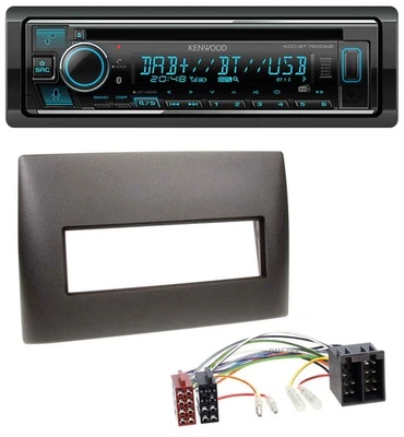Kenwood MP3 Bluetooth DAB USB CD Autoradio für Fiat Stilo (192, 2001-2008) - Bild 1 von 4