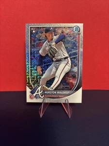 Hurston Waldrep 2025 Bowman Chrome Mega Box Mojo Rookie RC 61 Braves - Picture 1 of 2