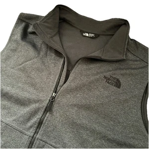 The North Face Apex Canyonwall Men’s XXL Gray Full Zip Windwall Soft Shell Vest - Picture 1 of 6
