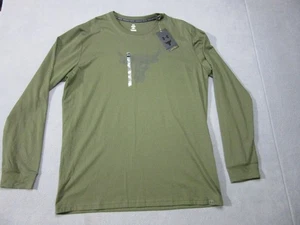 Under Armour Shirt Herren Large Grün Project Rock Brahma Bull Langarm - Bild 1 von 20
