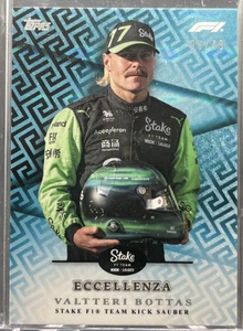 2024 Topps Eccellenza Formula 1 F1 Valtteri Bottas Blue 06/49 - Bild 1 von 2