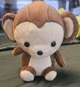NWT Bellzi® 6” Monki the Monkey Plush Toy - Picture 1 of 4