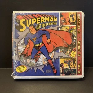 Superman Last Son of Krypton Radio Spirits 10 CD 10 Episode Set Brand New Sealed - Picture 1 of 2