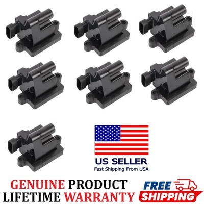 Bobinas de encendido 8X 12558693 ACDELCO para Chevrolet GMC Cadillac 1999-2009 originales Foto 1 de 4