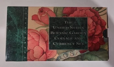 1997 US Mint Botanic Garden Coinage and Currency Set W/OGP and COA - Image 1 of 3