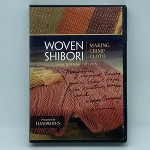 Woven Shibori: Making Crimp Cloth DVD 2015 DIY Fabric Garments SIGNED - Picture 1 of 8