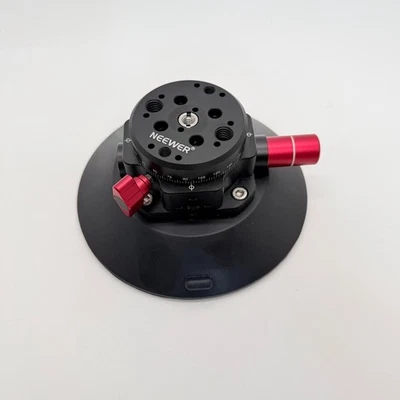 Neewer 5.5" Camera Suction Mount with Ball Head Magic Arm, Metal Car Mount Cam - Image 1 of 4