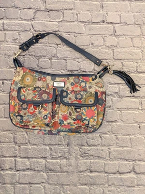 Gigi Hill Los Angeles Floral Shoulder Bag Hand Tote Women's Purse - Image 1 of 4