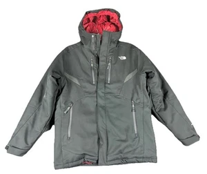 The North Face TNF APEX Jacket Coat Boys Size XL (18-20) Black Full Zip Hooded - Picture 1 of 8