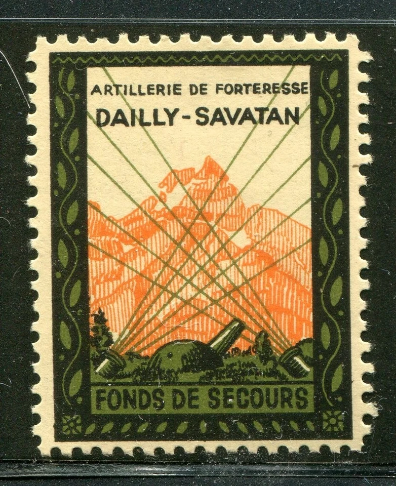 Sellos de soldados Suiza Soldier a Artillerie Artillery #1 MHR 25 Foto 1 de 1