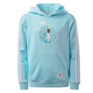 Adidas Pixar Frozone Hoodie Les Indestructibles Sweat À Capuche Bleu Clair 164 - Picture 1 of 4