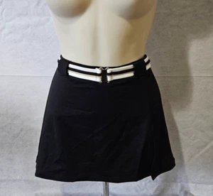 Falda de natación negra vintage Jag talla pequeña - Imagen 1 de 7