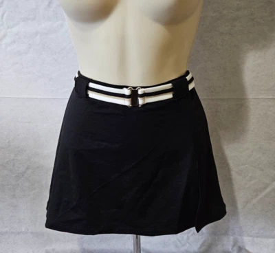 VINTAGE JAG Black Swim Skirt Sarong Coverup Size Small - Image 1 of 4