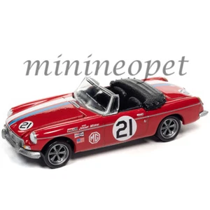 JOHNNY LIGHTNING JLSP179 A STREET FREAKS IMPORT HEAT 1963 MG MGB 1/64 EURO RED - Picture 1 of 2