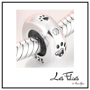 Distanziale Zampa Gatto in argento 925 - Les Folies (Modello Pandora) - Foto 1 di 9