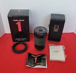 Vivitar Series 1 28-105mm f2.8 - 3.8 Macro zoom Minolta M/MD In Box - Picture 1 of 17