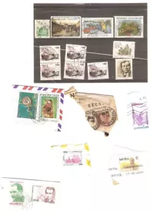 Stamps various countries Mauritius Turkey Chile Burkina Faso France South Africa - Picture 1 of 1