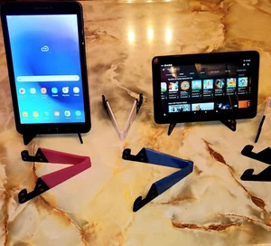 2-Mini Adjustable Hands Free Cell Phone/ipad/Tablet Holder- Fits All Sizes- - Photo 1 sur 6