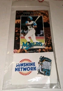 1995 Florida Marlins Stadium ANDRE DAWSON #8 Pin Limited Edition NEW - Picture 1 of 3