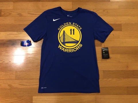 New M Nike Klay Thompson Golden State Warriors Jersey #11 Shirt 870774-498 Men Cover