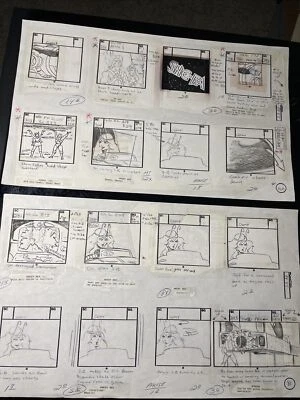 SHE-RA ANIMACIÓN CEL ART FILMACIÓN MOTU Storyboards De Colección Dibujos Animados He-Man SR3 Foto 1 de 4